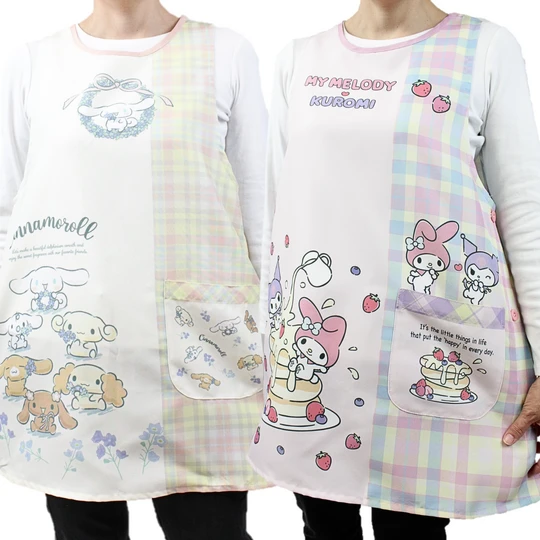 かわいいキャラクターエプロン